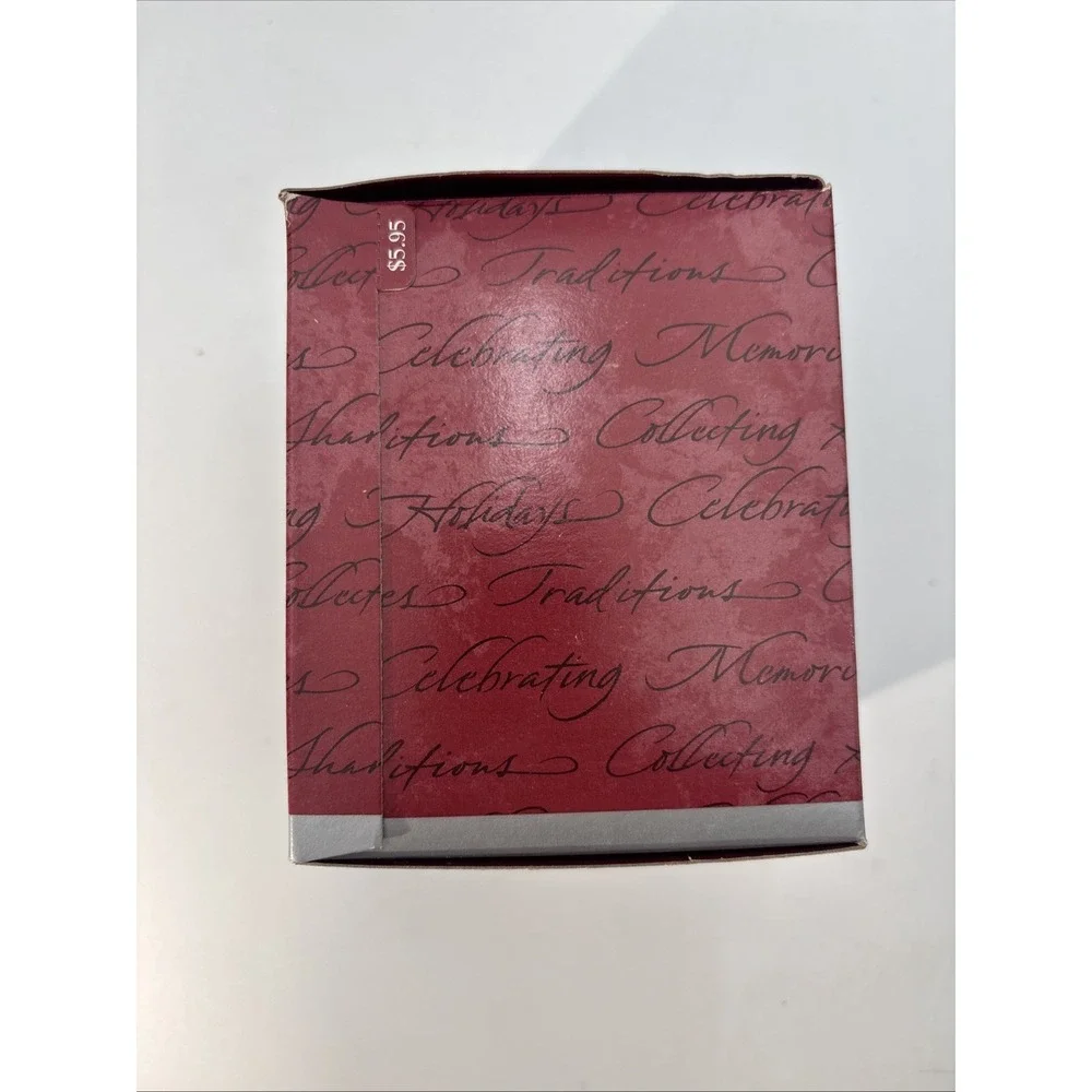 Vintage 1998 Hallmark‎ Keepsake Ball Ornament Memories Of Christmas NIB
